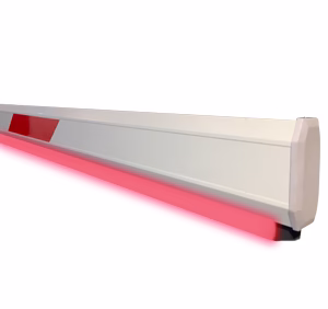 BR6AS40LED – 4 Meter Straight Arm with LED Light Rubber Lining